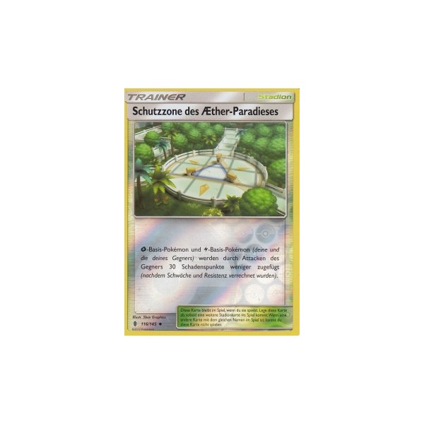 Schutzzone des AEther-Paradieses 116/145 REVERSE HOLO