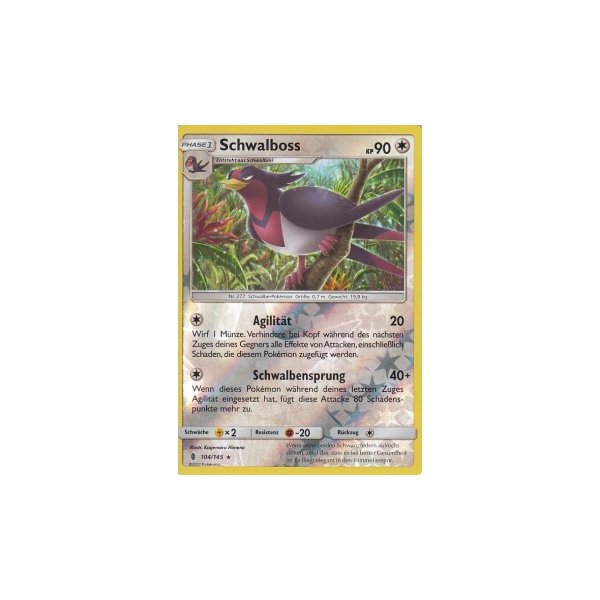 Schwalboss 104/145 REVERSE HOLO