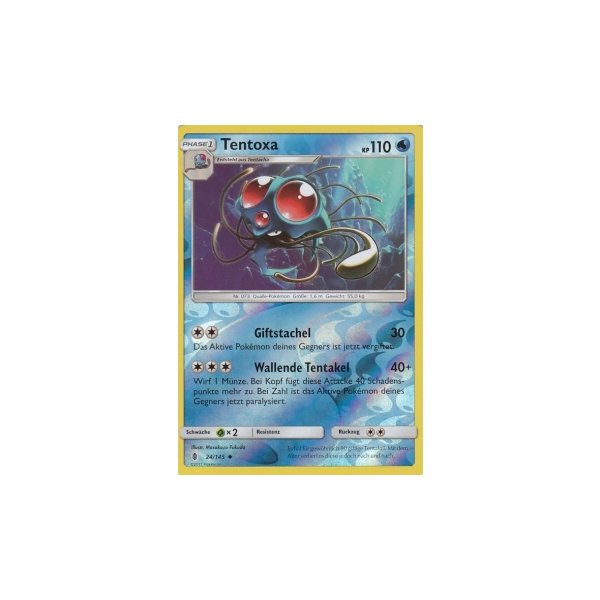 Tentoxa 024/145 REVERSE HOLO