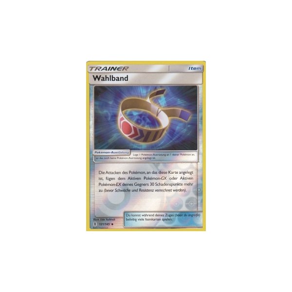 Wahlband 121/145 REVERSE HOLO