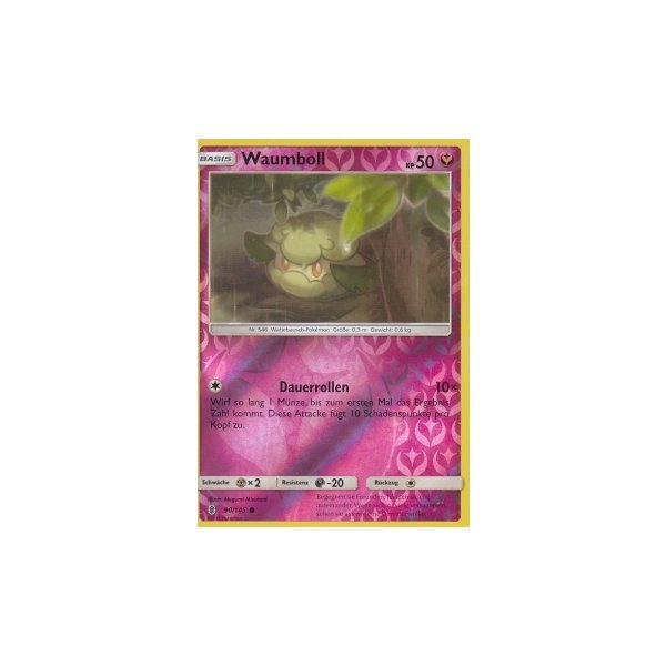 Waumboll 090/145 REVERSE HOLO