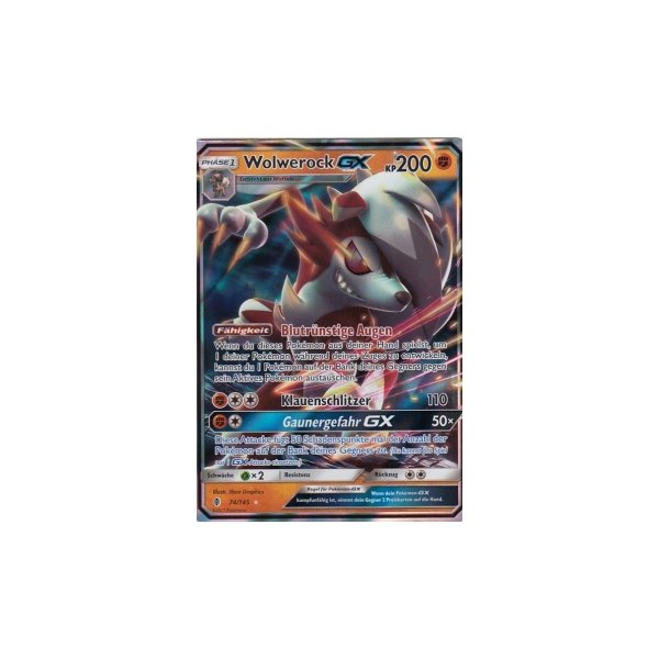Wolwerock-GX 074/145 HOLO