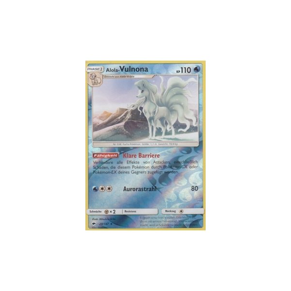 Alola-Vulnona 028/147 REVERSE HOLO