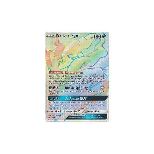 Darkrai-GX 158/147 RAINBOW