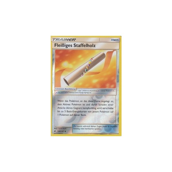 Flei&szlig;iges Staffelholz 128/147 REVERSE HOLO