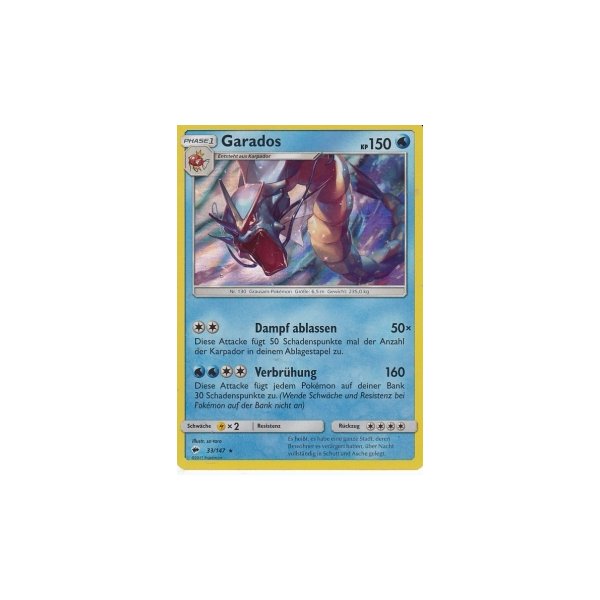 Garados 033/147 HOLO