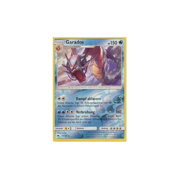 Garados 033/147 REVERSE HOLO