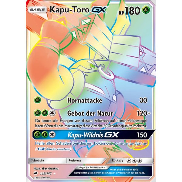 Kapu-Toro-GX 149/147 RAINBOW