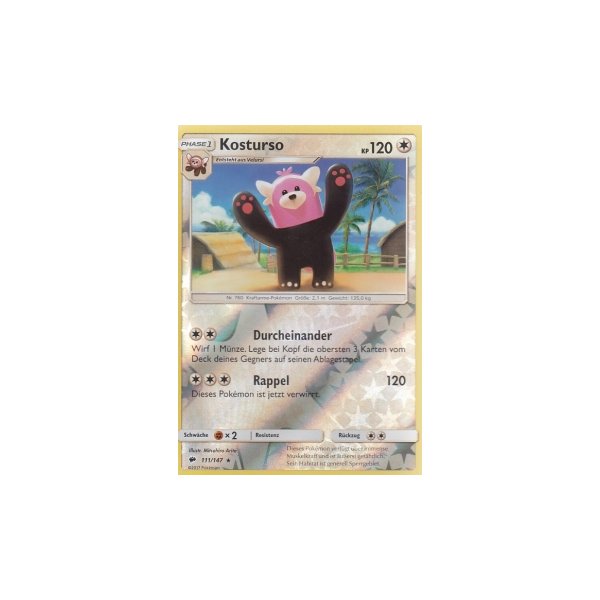 Kosturso 111/147 REVERSE HOLO