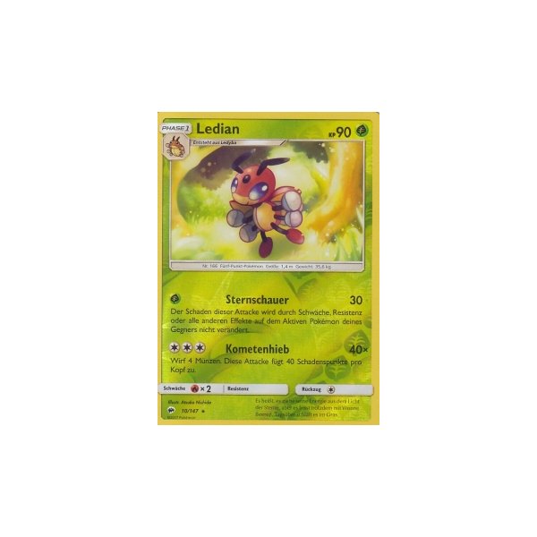 Ledian 010/147 REVERSE HOLO