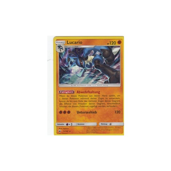 Lucario 071/147 HOLO