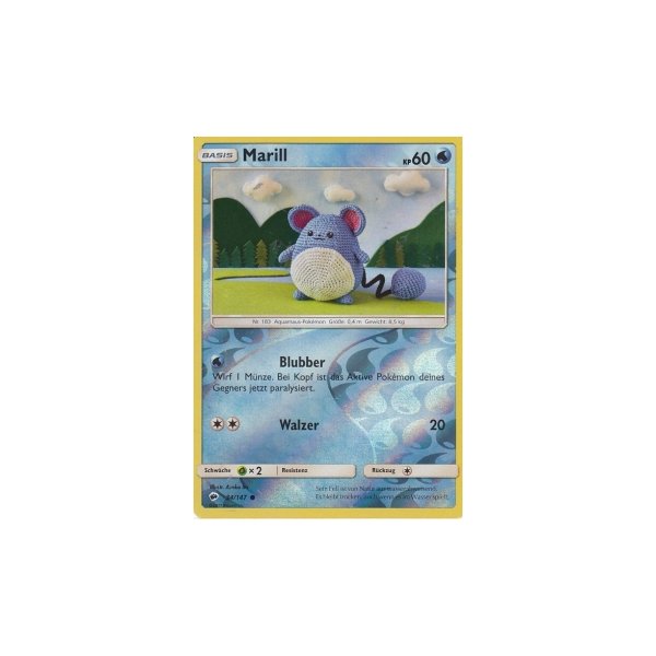 Marill 034/147 REVERSE HOLO