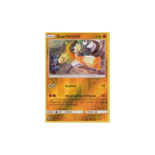 Quartermak 079/147 REVERSE HOLO