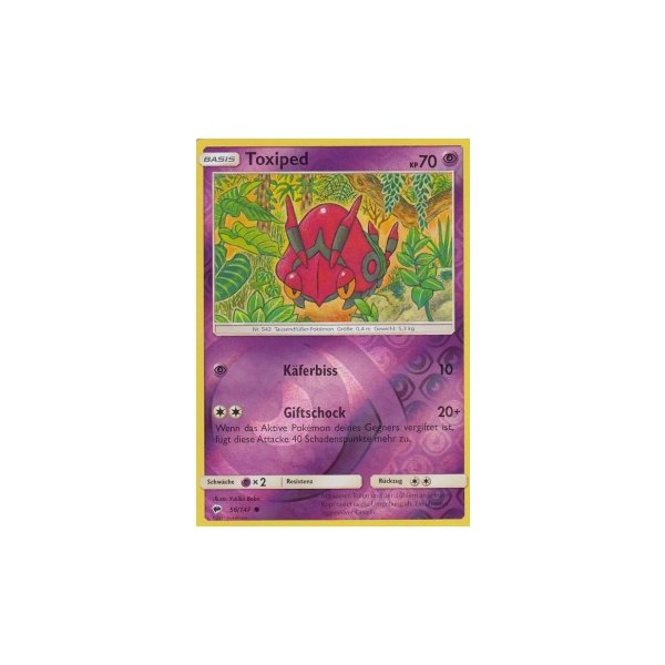 Toxiped 056/147 REVERSE HOLO