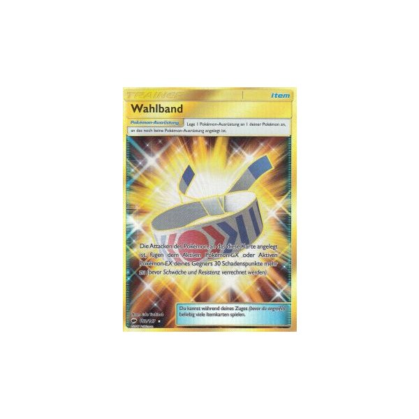 Wahlband 162/147 GOLDRAND