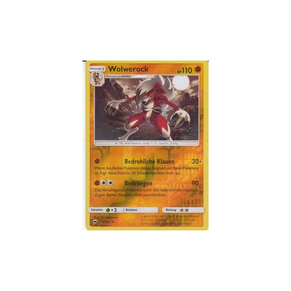 Wolwerock 075/147 REVERSE HOLO