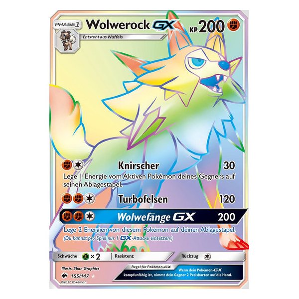 Wolwerock-GX 155/147 RAINBOW