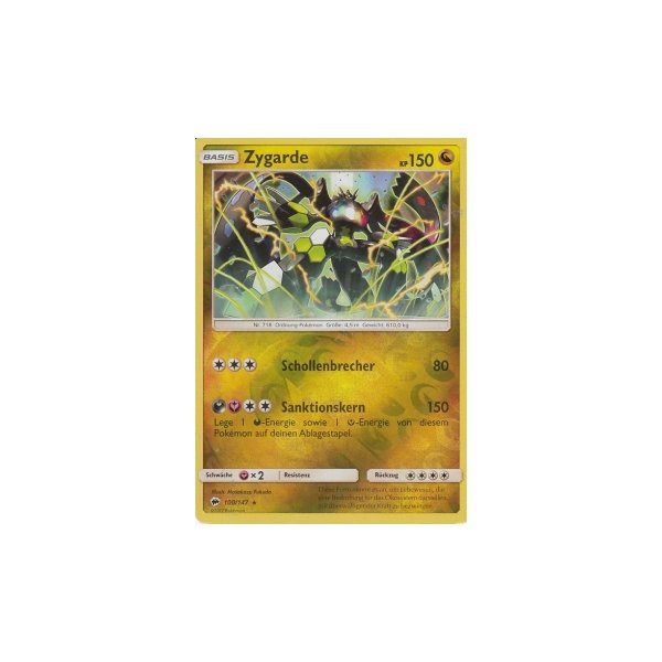 Zygarde 100/147 REVERSE HOLO