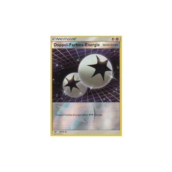 Doppel-Farblos-Energie 069/73 REVERSE HOLO