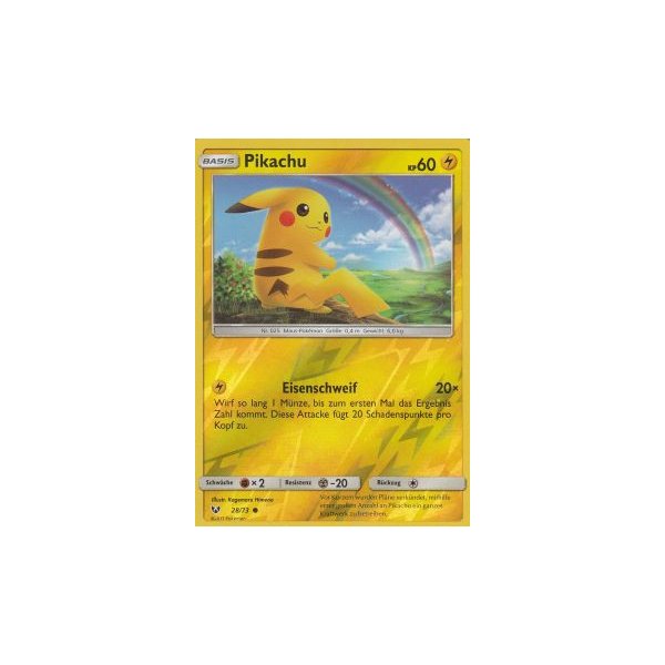 Pikachu 028/73 REVERSE HOLO