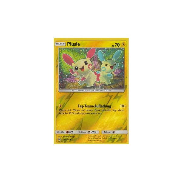 Plusle 033/73 REVERSE HOLO