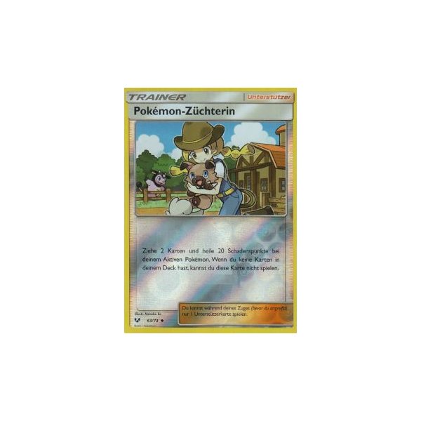 Pokemon-Z&uuml;chterin 063/73 REVERSE HOLO