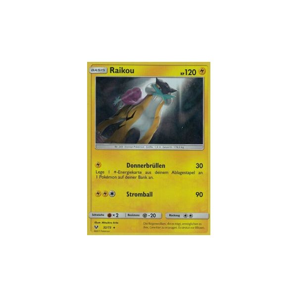 Raikou 032/73 HOLO