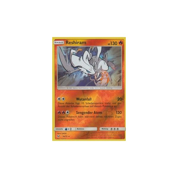 Reshiram 014/73 REVERSE HOLO