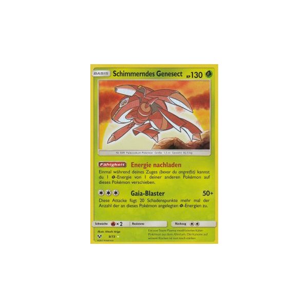 Schimmerndes Genesect 009/73 HOLO