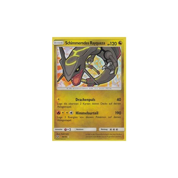 Schimmerndes Rayquaza 56/73 HOLO