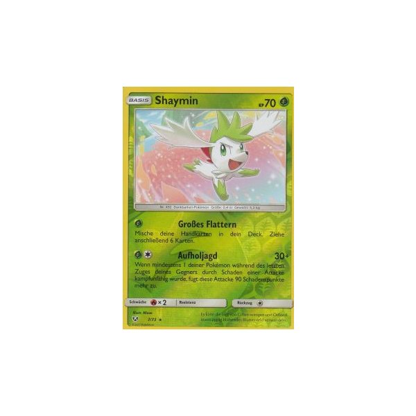 Shaymin 007/73 REVERSE HOLO