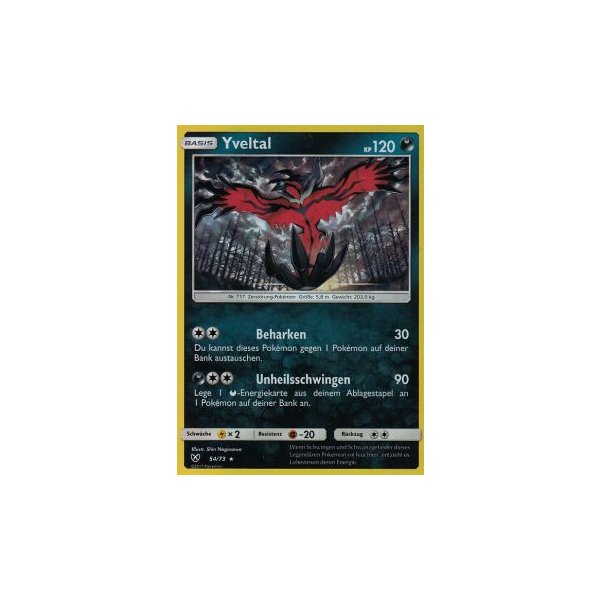 Yveltal 054/73 HOLO