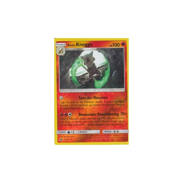 Alola-Knogga 012/111 REVERSE HOLO