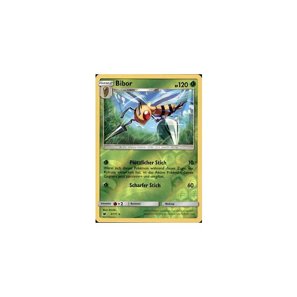 Bibor 003/111 REVERSE HOLO