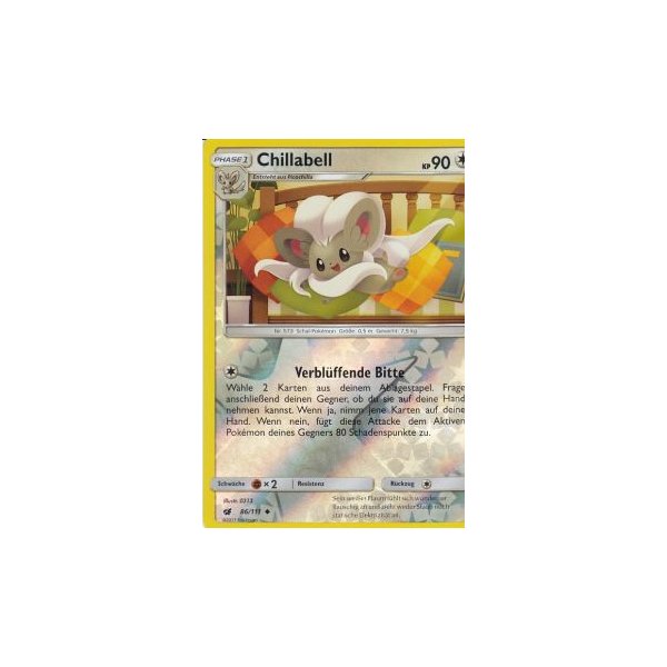 Chillabell 086/111 REVERSE HOLO