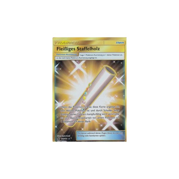 Flei&szlig;iges Staffelholz 121/111 GOLDRAND