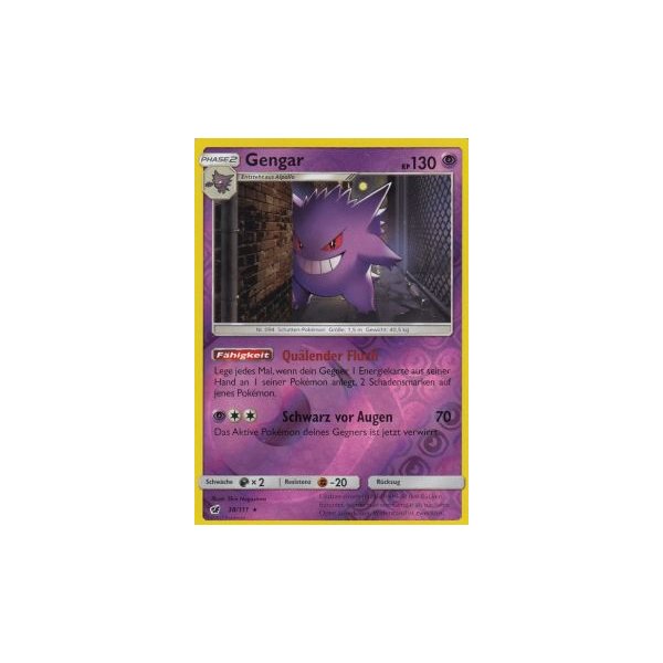 Gengar 038/111 REVERSE HOLO