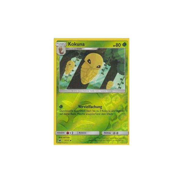 Kokuna 002/111 REVERSE HOLO