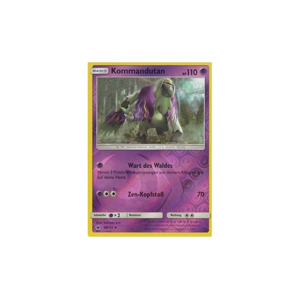 Kommandutan 048/111 REVERSE HOLO