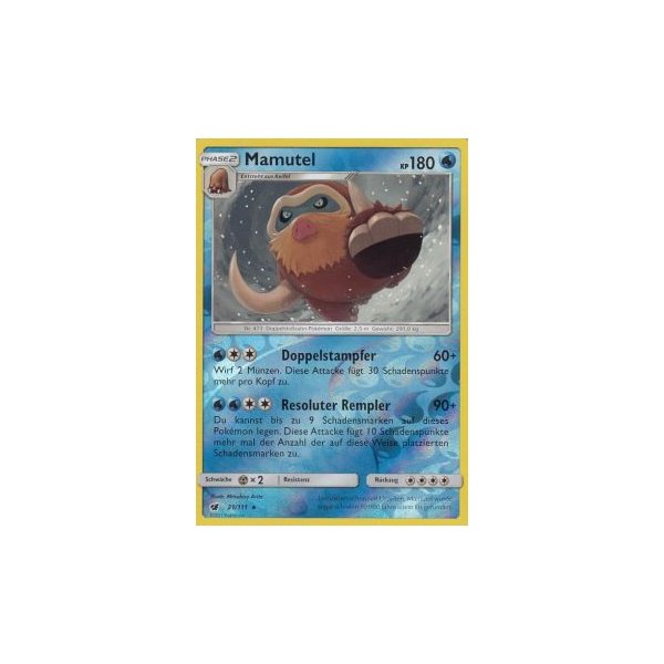 Mamutel 021/111 REVERSE HOLO