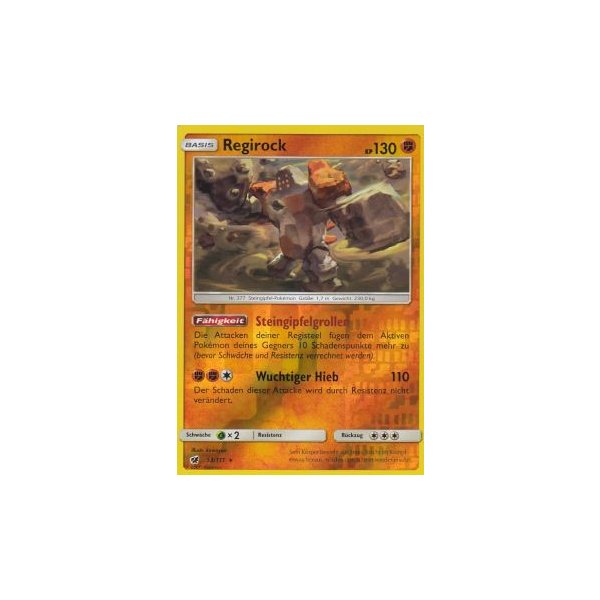 Regirock 053/111 REVERSE HOLO