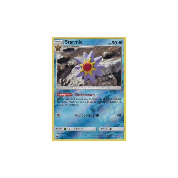 Starmie 016/111 REVERSE HOLO