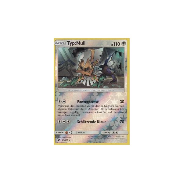 Typ:Null 089/111 REVERSE HOLO