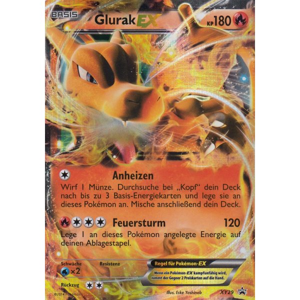 Glurak-EX XY29 PROMO