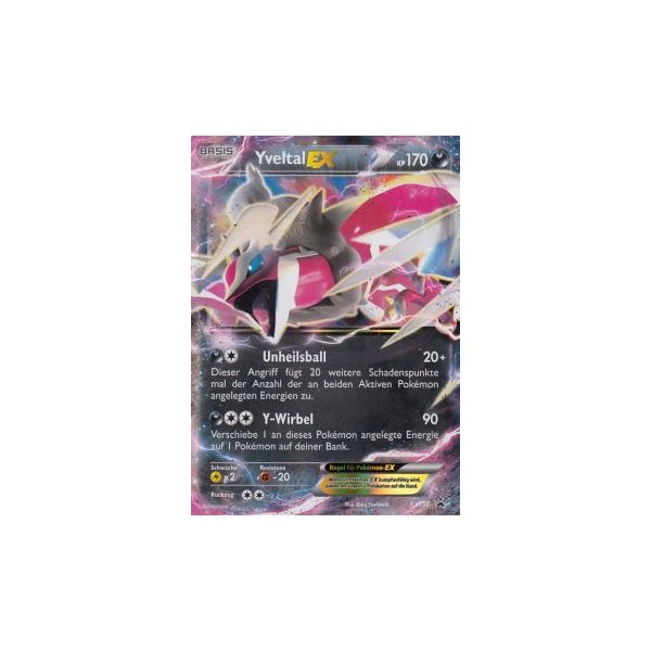 Yveltal-EX XY150 PROMO