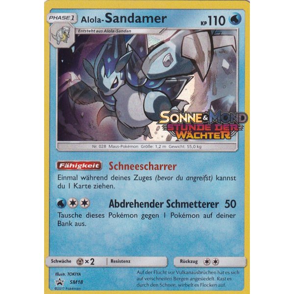 Alola-Sandamer SM18 PROMO