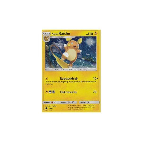Alola-Raichu SM65 PROMO