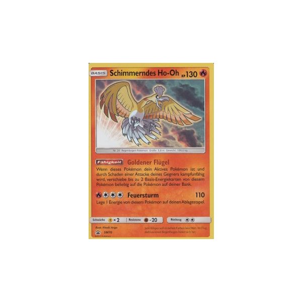 Schimmerndes Ho-Oh SM70 PROMO