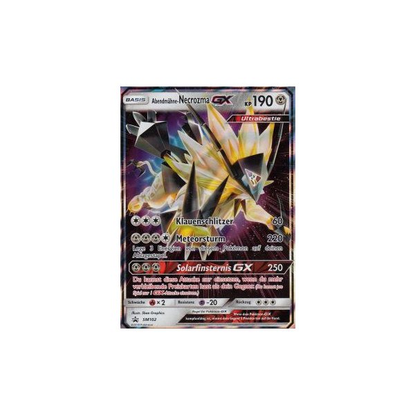 Abendm&auml;hne-Necrozma GX SM102 PROMO