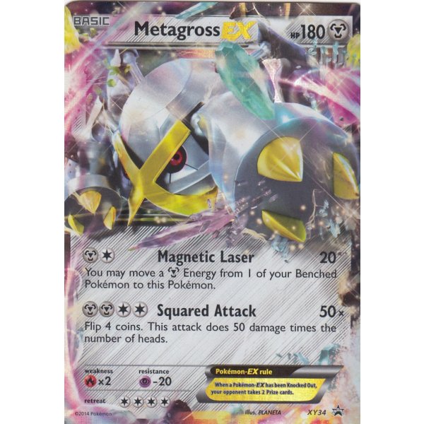 Metagross-EX XY34 PROMO (englisch)